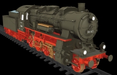 Busch 30011 - TT - Dampflok BR 56 (G8.3), DR, Ep. III - DC-Digital